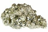 Quartz and Pyrite Association - Peru #138145-1
